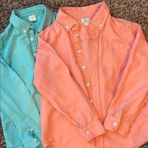 Gymboree boy shirt bundle